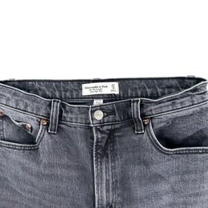 Abercrombie & Fitch Jeans Womens 27 / 4R Black 90s Straight Ultra High‎ Rise